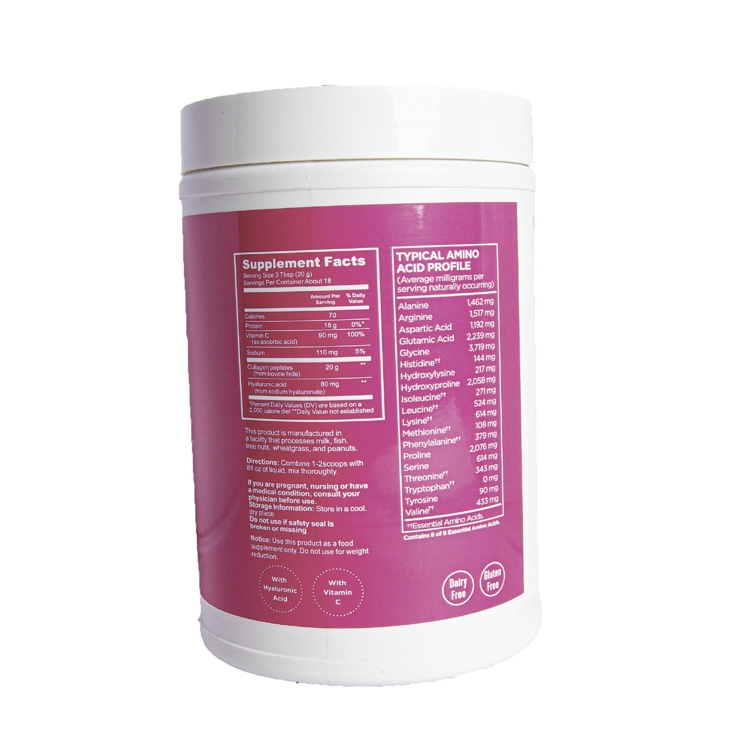 Hyaluronic Acid Collagen Raspberry